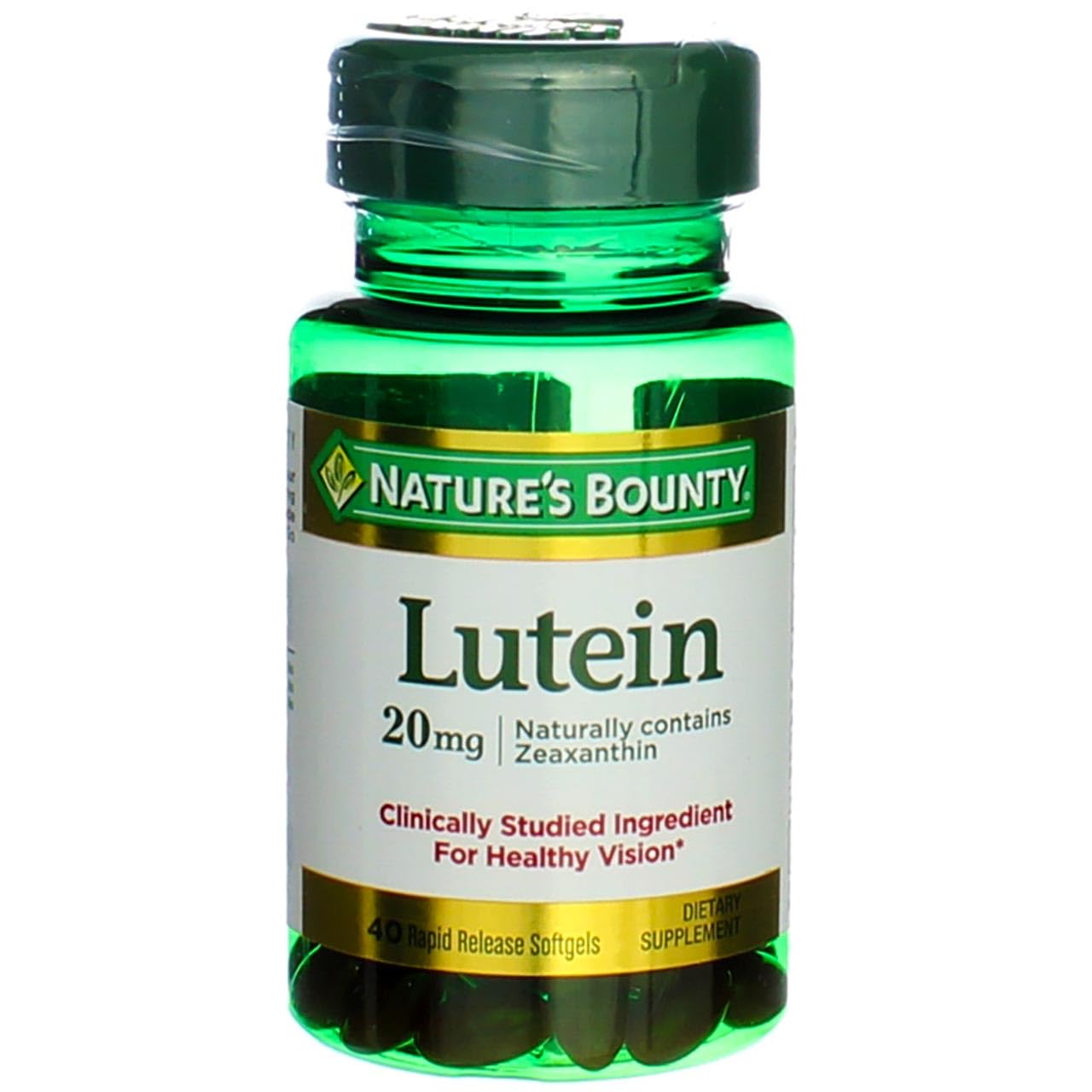 Lutein 20mg, 40 Softgels
