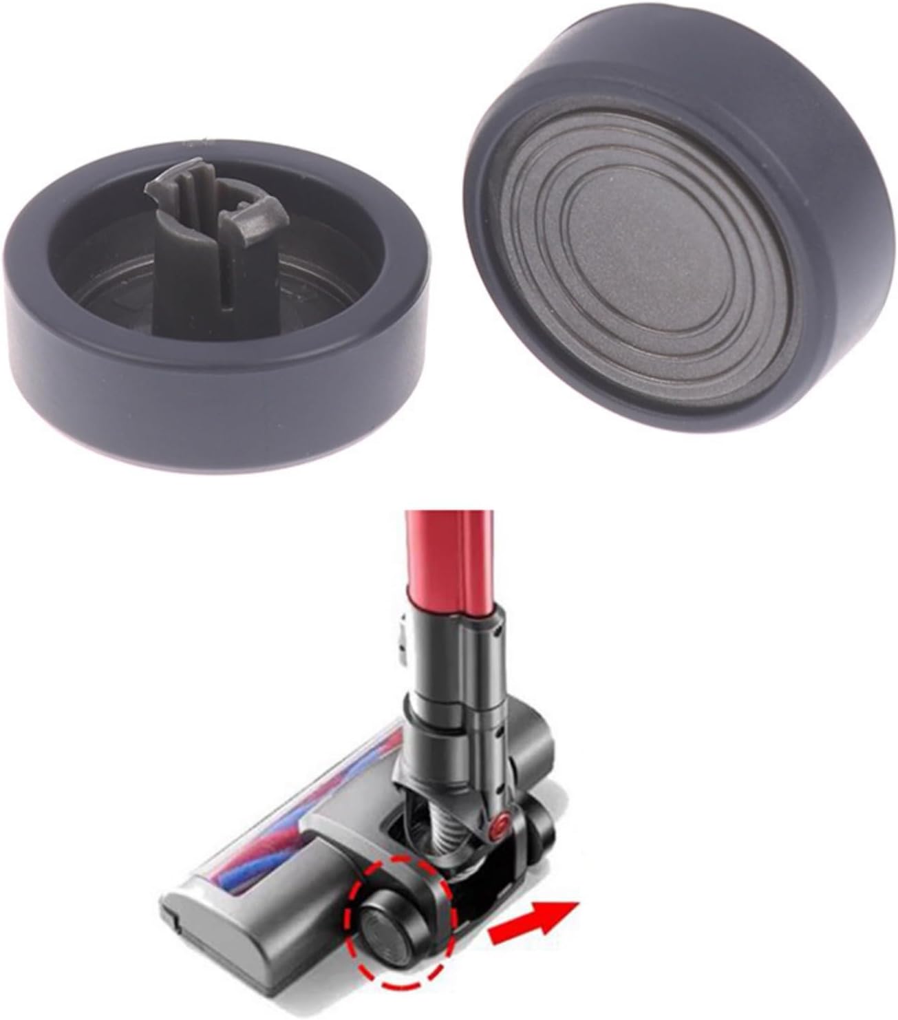 Floor Head End Roller Refill Set