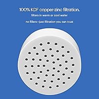 Vista 4 de Brondell VivaSpring Universal Compact Shower Filter Replacement Water Filter Cartridge FF-30