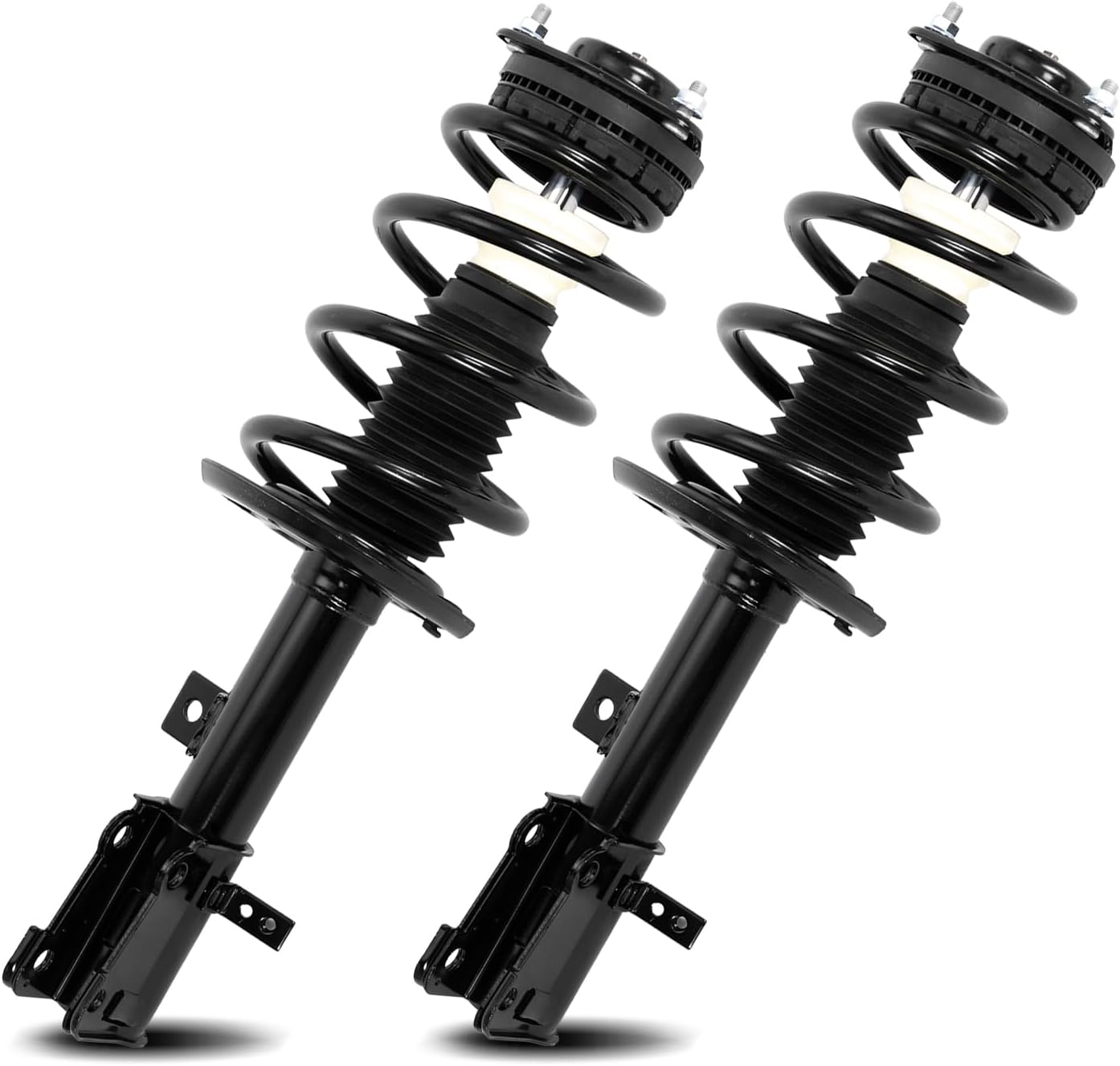 Front Pair Complete Struts Shocks Assembly w/Coil Spring Replacement for Dodge Journey 2009-2017 V6 Suspension Kit 172509 172510 Driver & Passenger Side