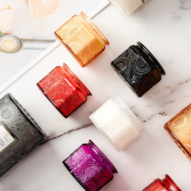 Magic Aromatherapy Candle (3.5oz, 16hours Burning time), can be Used for Stress Relief and Relaxation, Making it Perfect for Home Decor and as a Wonderful Holiday Gift. (Teak Tobacc)