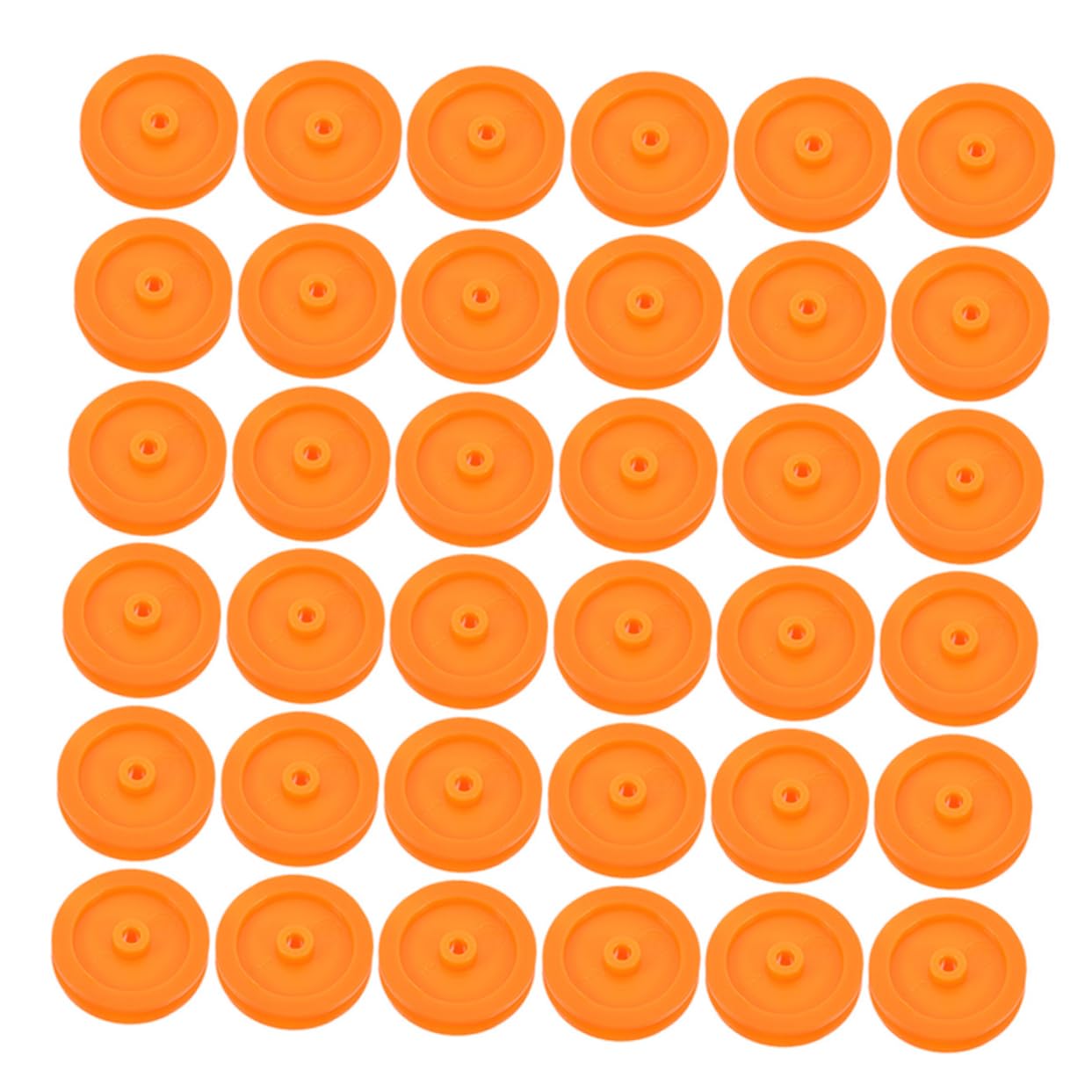 CIYODO Plastic Pulley Wheel Set 50pcs Toy Car Craft Wheel Replacement for Diy Projects