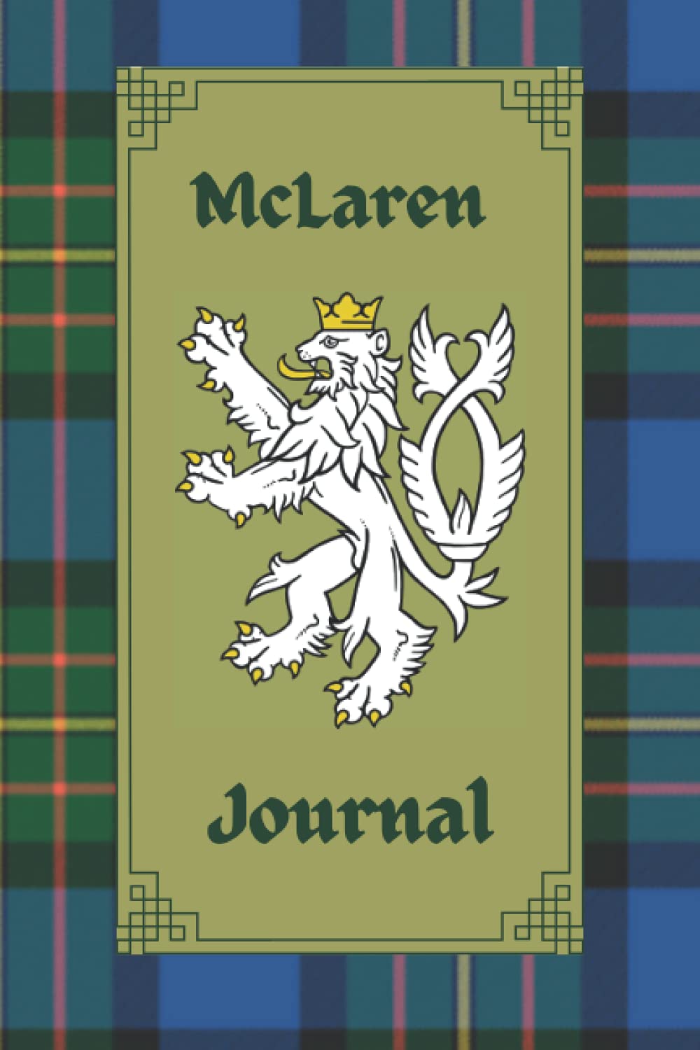 McLaren Journal: Scottish Surname Tartan Journal, 120 pages, 6 x 9 inches, gifts for Scottish heritage enthusiast