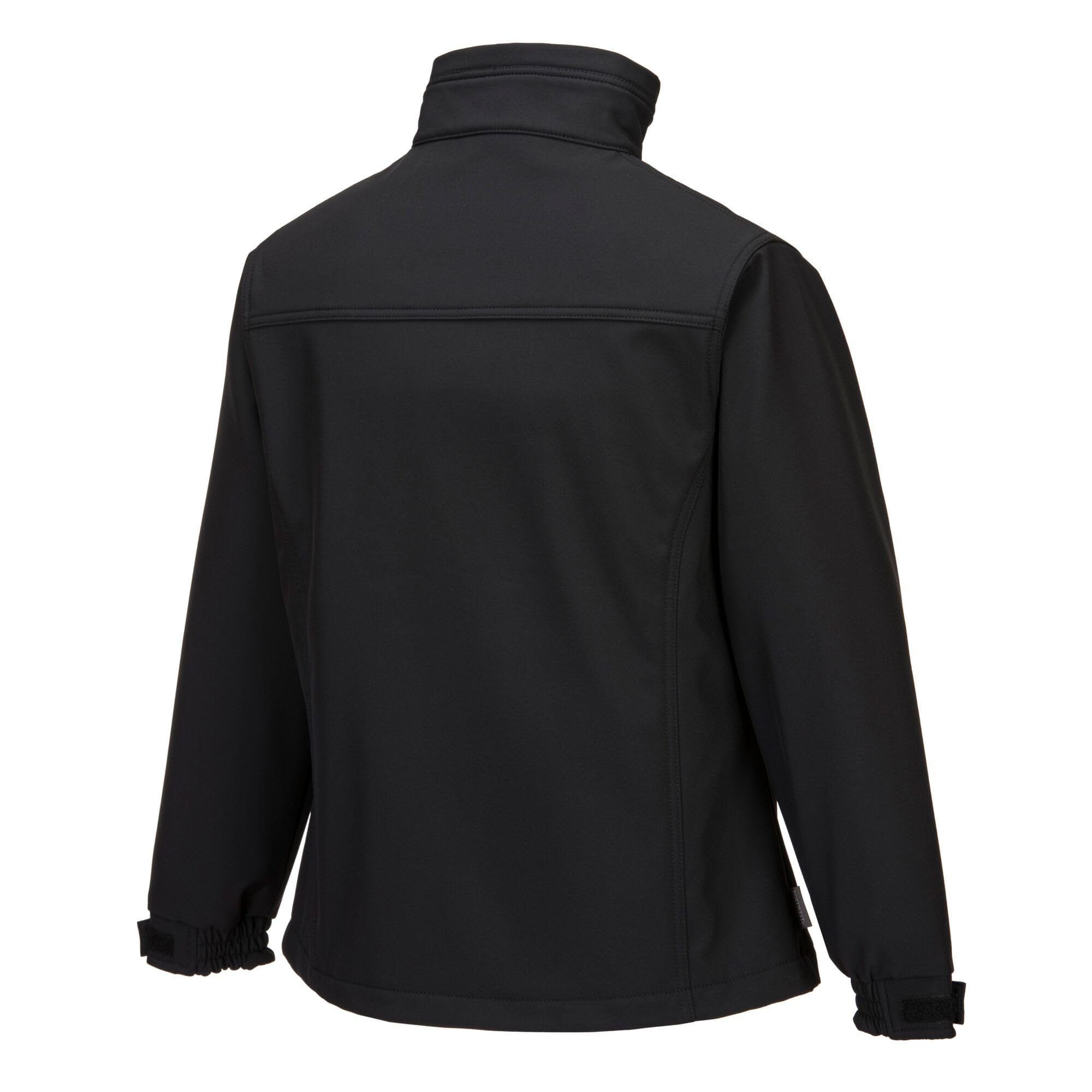Portwest Charlotte Damen Softshelljacke (3L), Größe: S, Farbe: Schwarz, TK41BKRS