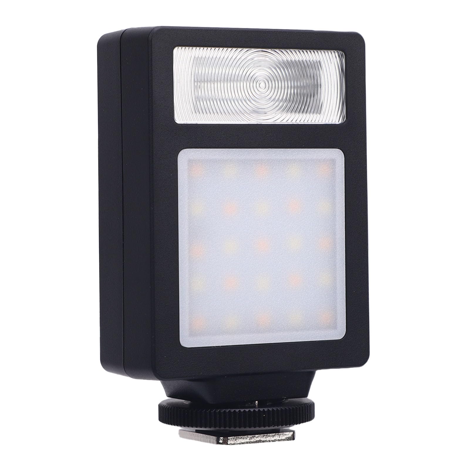 Tosuny Luz de Relleno con Zapata |Flash de Cámara 2500K-6500K para Cámaras Digitales e Interfaz Universal