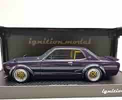 希少　マジョーラ　イグニッションモデル　ハコスカ　ミニカー 1/43 イグニッションモデル 1/43 LB-WORKS ハコスカ 2ドア レッド