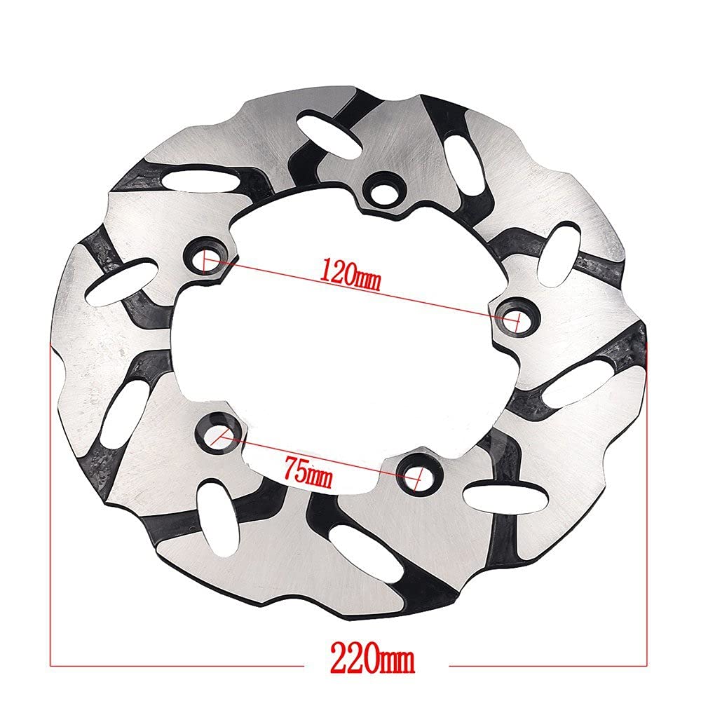para Y&amaha YZF1000 YZF R1 2004-2014 YZF600 R6 2003-2019 YZF-R6 YZF-R1 MT-10 2016-2019 Rotores De Disco De Freno Trasero De Motocicleta