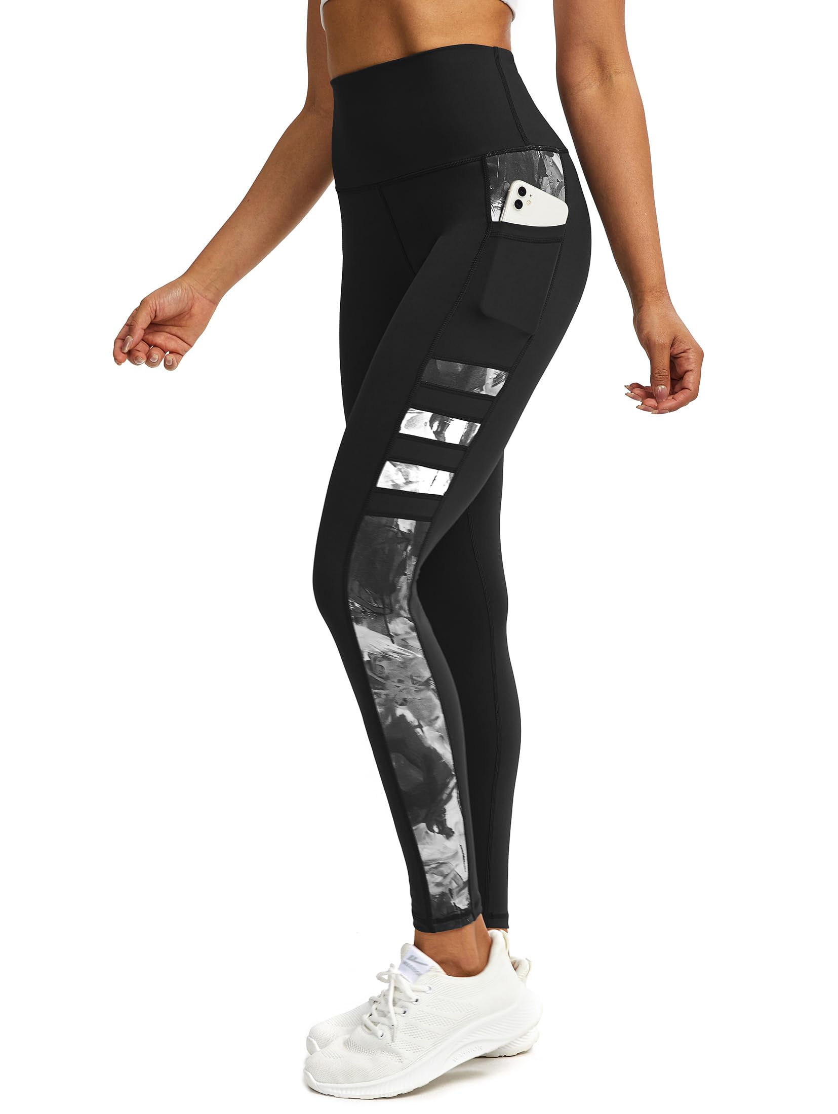 Legging de sport pour femme avec poches, opaque, pantalon de sport long, pantalon de yoga, pantalon de fitness, pantalon de course