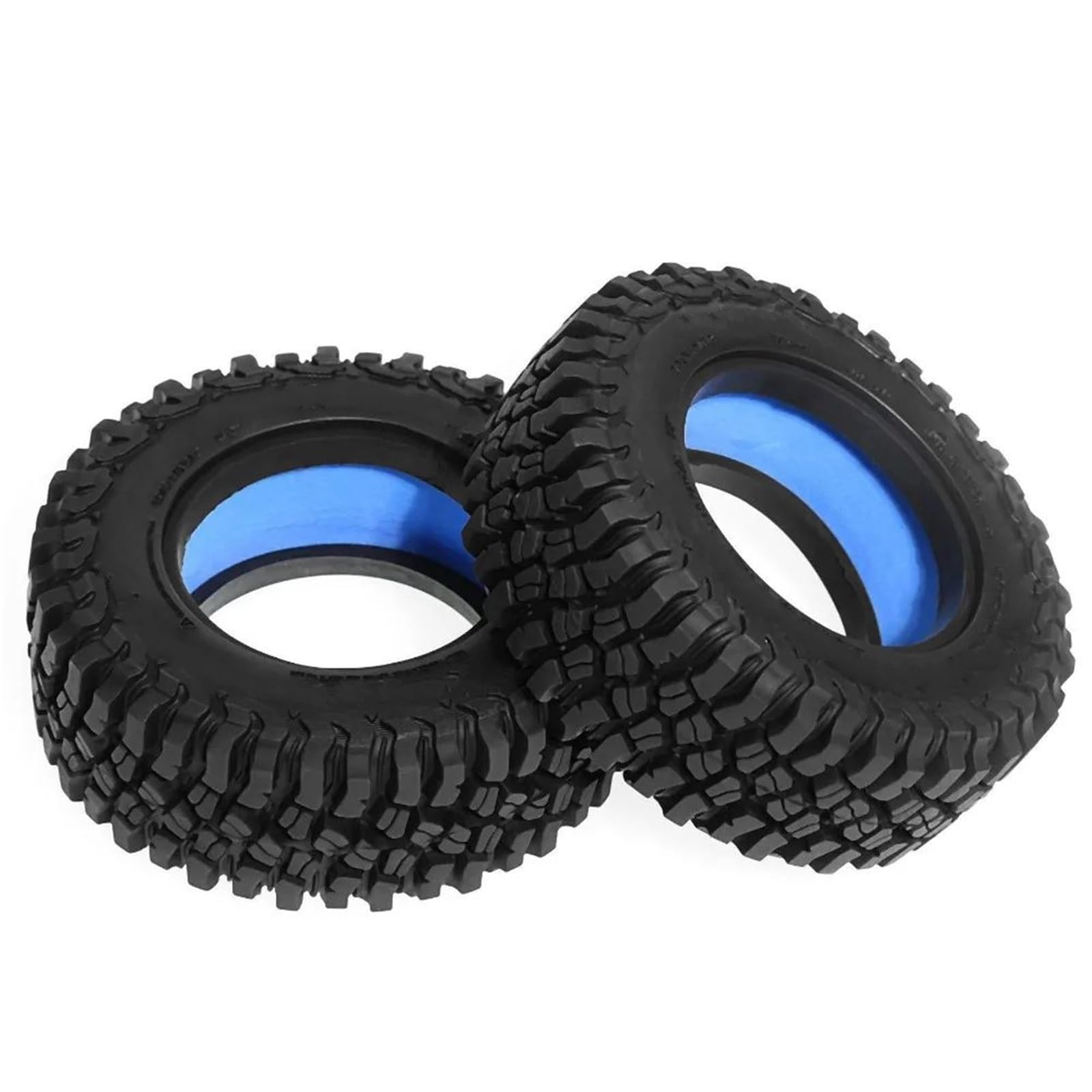 Neumático 1,9 Pulgadas 4 Uds. Goma para AXIAL para SCX10 90046 para Traxxas para TRX4 para Defender D90 D110 para Wraith CC01 para Camel Cup 1/10 Coche RC RC Orugas Maquetas