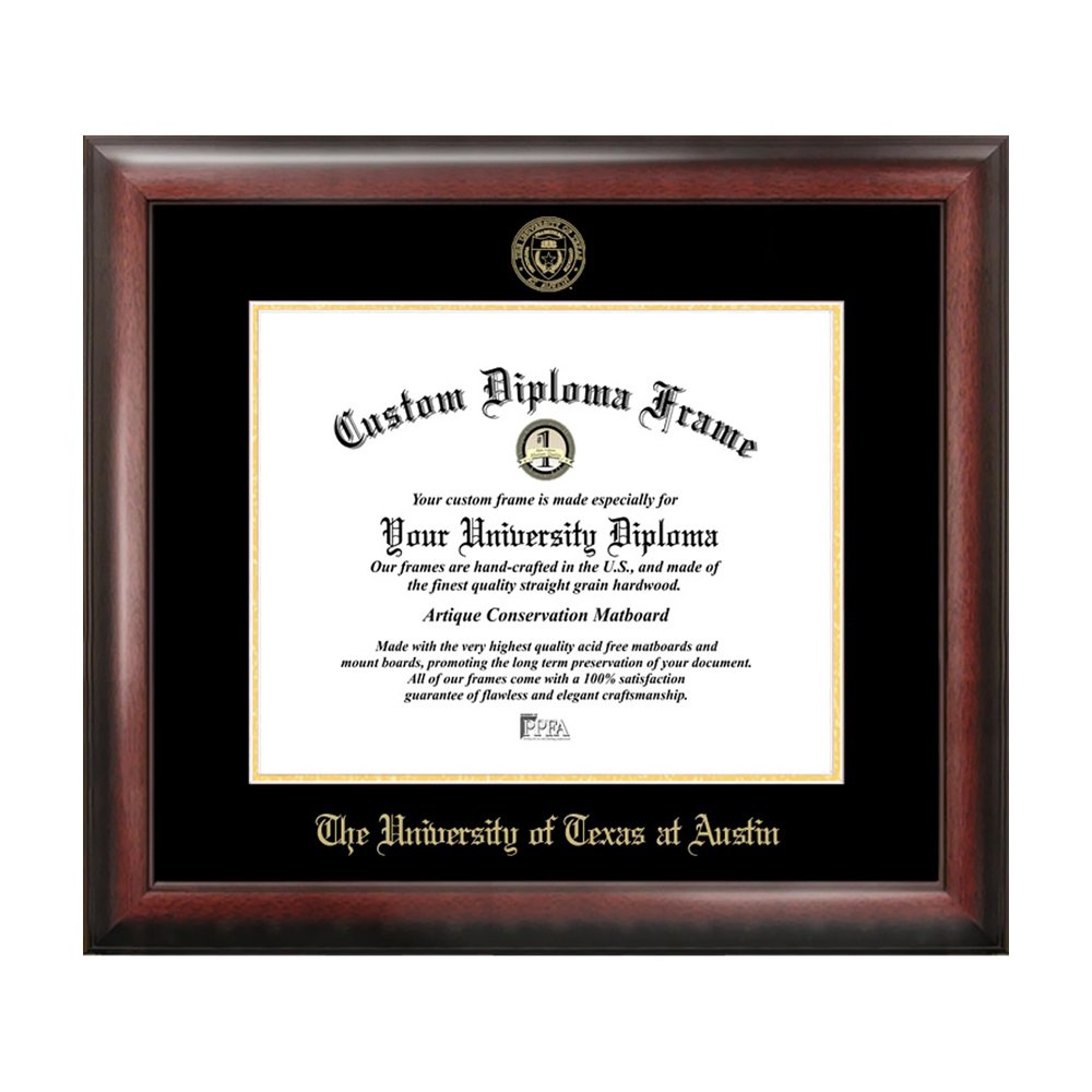 Campus Images University of Texas, Austin Gold Embossed Diploma Frame