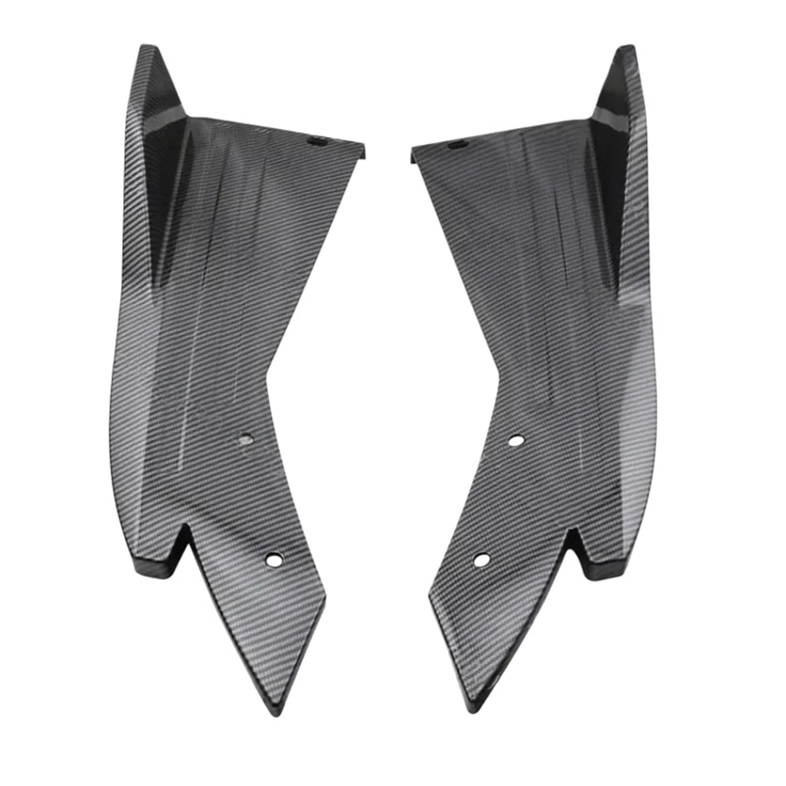 Spoiler tylnego zderzaka usta kompatybilny z i-nfiniti Q50 Q60 Splitter dyfuzor zabezpieczenie przed zarysowaniem wykończenia boczna dokładka rozszerzenie Body Kit(Carbon Fiber)