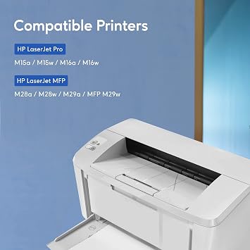 Compatible Toner Cartridge Replacement for HP 48A CF248A for Pro M15w M15a M16w M16a M28w M28a M29w M29a M30w M31w Printer (Black, 4 Pack)