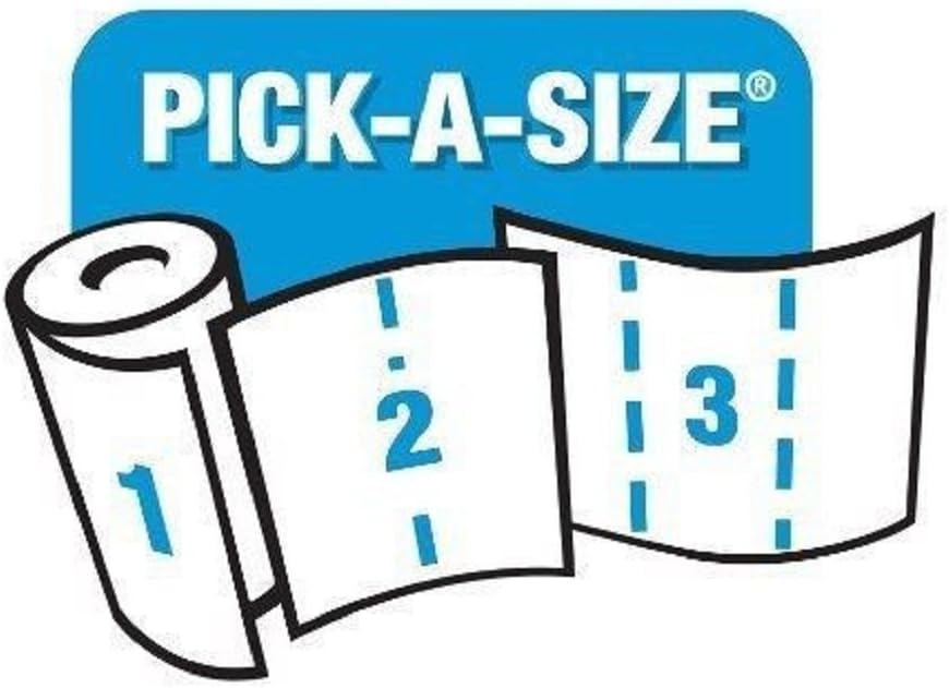 Sparkle Paper Towels 24 Giant Rolls ,2-ply Paper Towel Pick-A-Size Sheet Classic Sparkle Just White Pick A Size