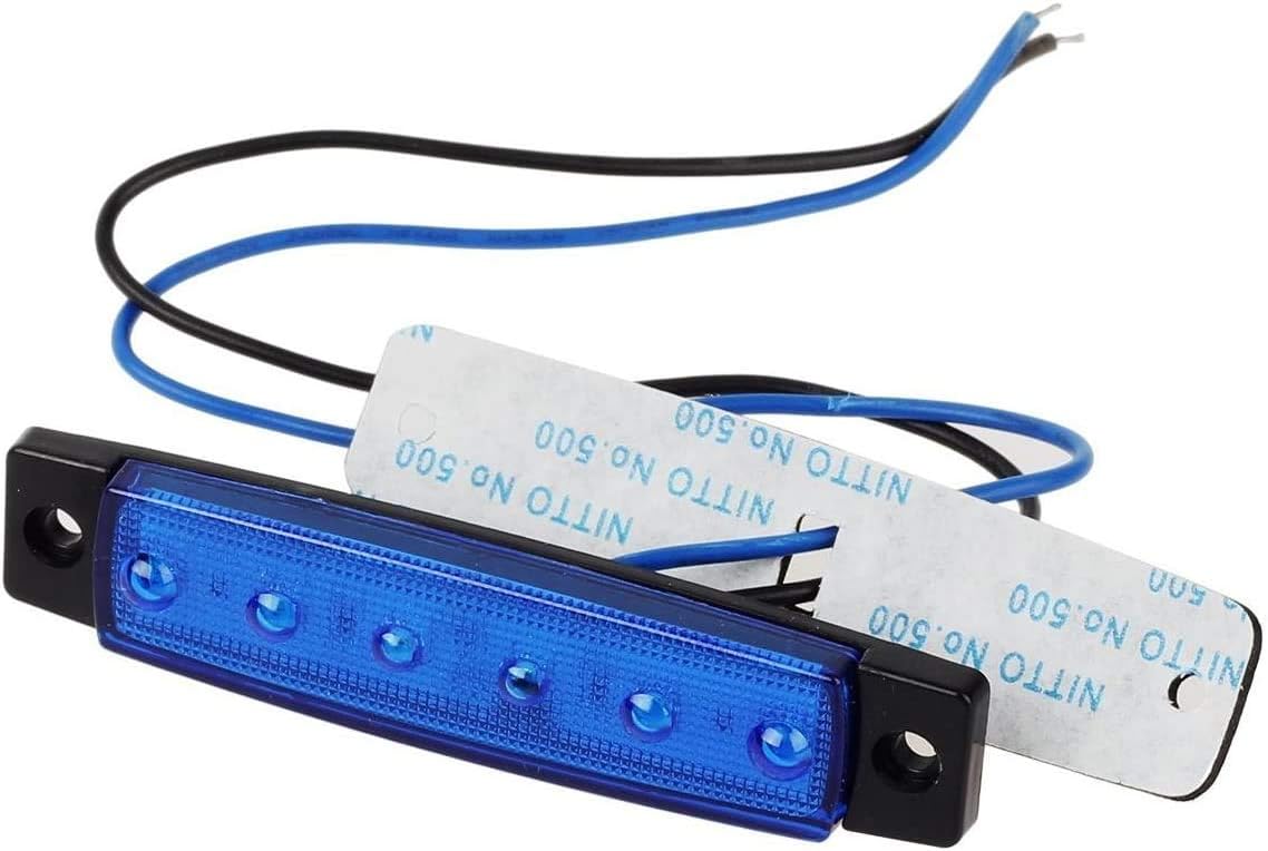 Partsam 6pcs Marine Boat Lights, Utility Led Interior Lights For Boat Deck Courtesy Transom Cockpit Light, 12v Waterproof Marine Boat Navigation Lights For Yacht Pontoon Kayak Utility Strip Lights : Sports & Outdoors