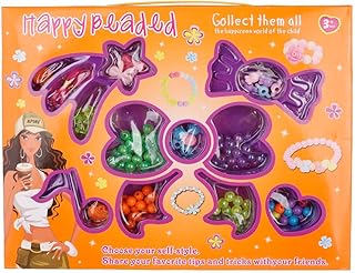 3A Girls 6110A Plastic Happy Beaded Accessories Toy 1 Piece Multi Color