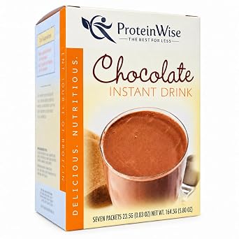 ProteinWise - Chocolate Instant Protein Drink - 7/Box