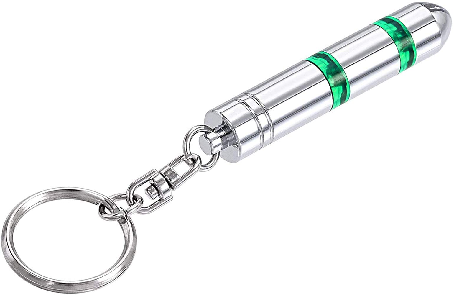 Anti Static Eliminator,Portable Static Remover,Mini Static Shock Eliminator,Static Elimination Bar for Car Human,Anti Static Electricity Eliminator Keychains,Second Discharge,Updated New Gen (Green)