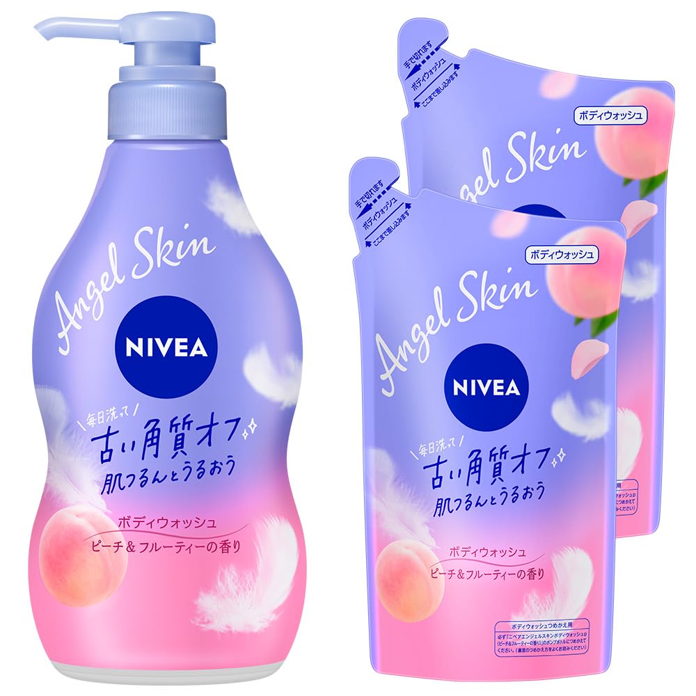 Amazon | ニベア エンジェルスキン ボディウォッシュ ピーチ