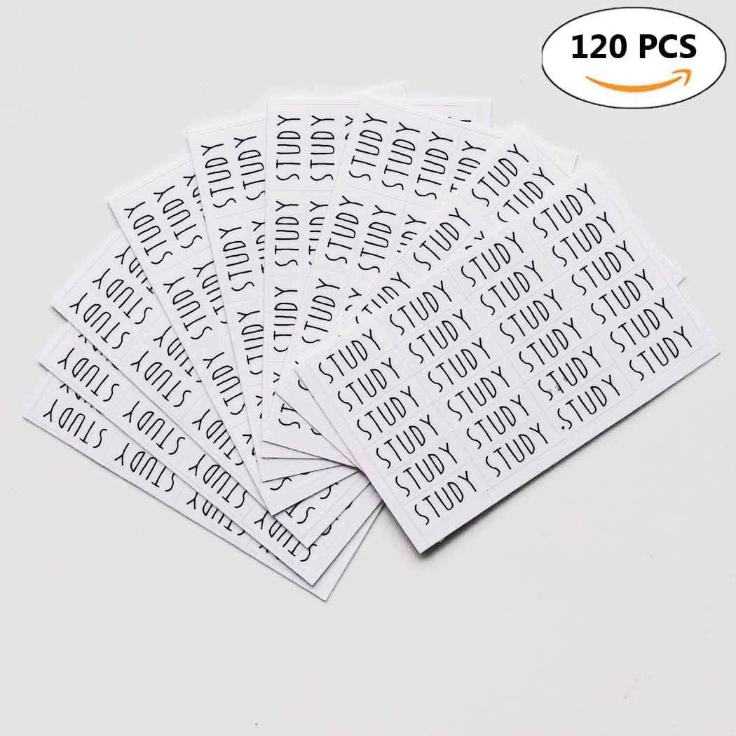 Clock Planner Stickers, 120 Clear Alarm Clock Time Appointment Planner Labels Scrapbooking Crafting Stickers image 4