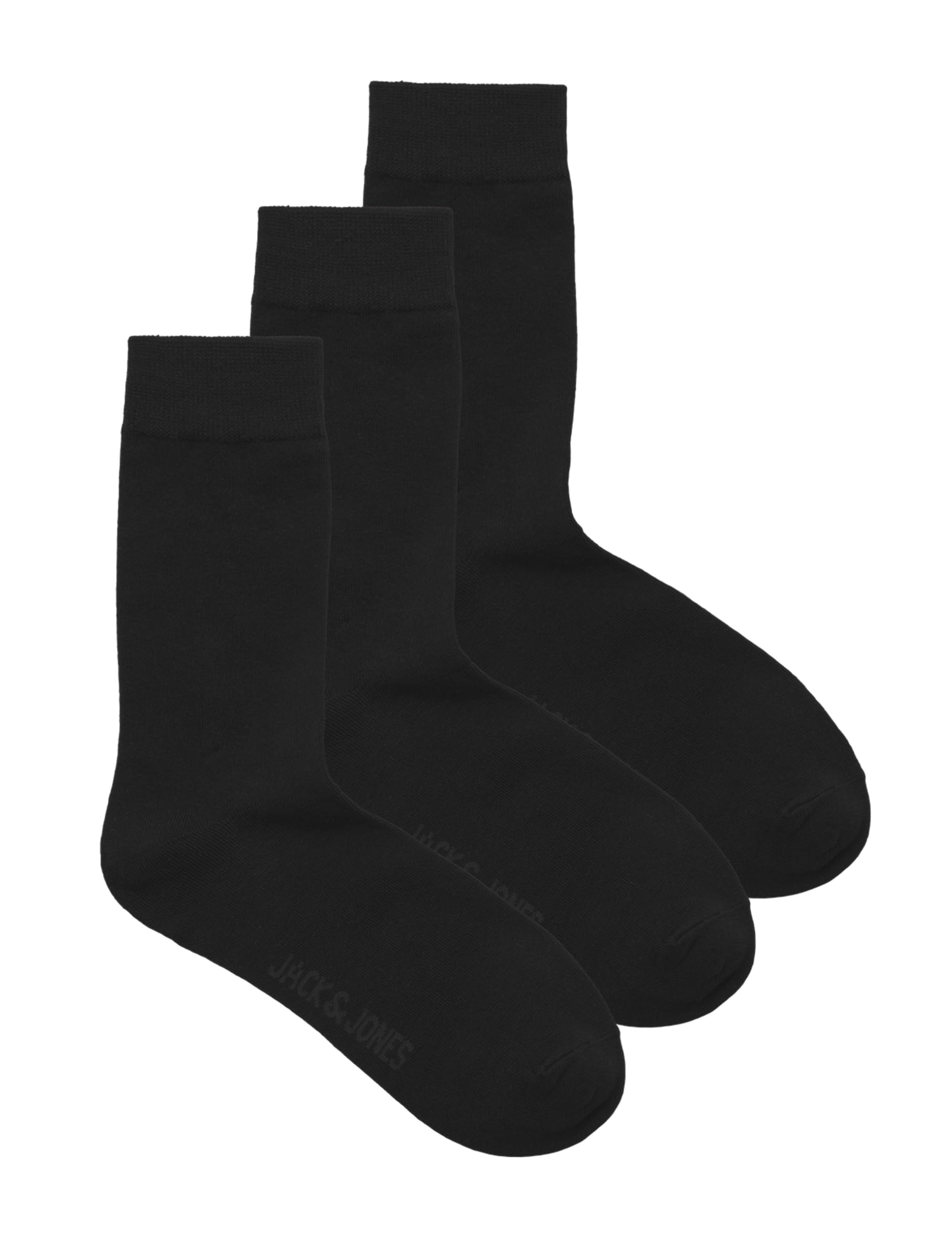 Jack & Jones Men's Noir Football Socks Ordinary (X3)