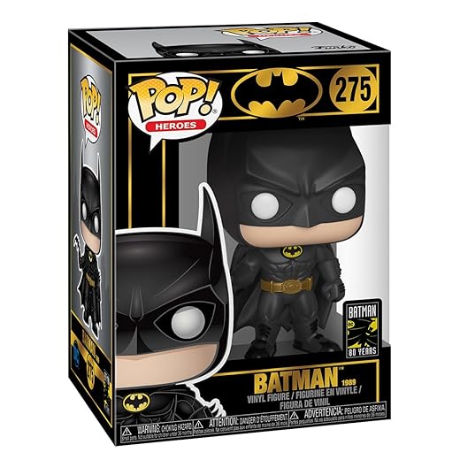 Funko Pop! Heroes: Batman 80Th - Batman (1989),Multicolor, Standard