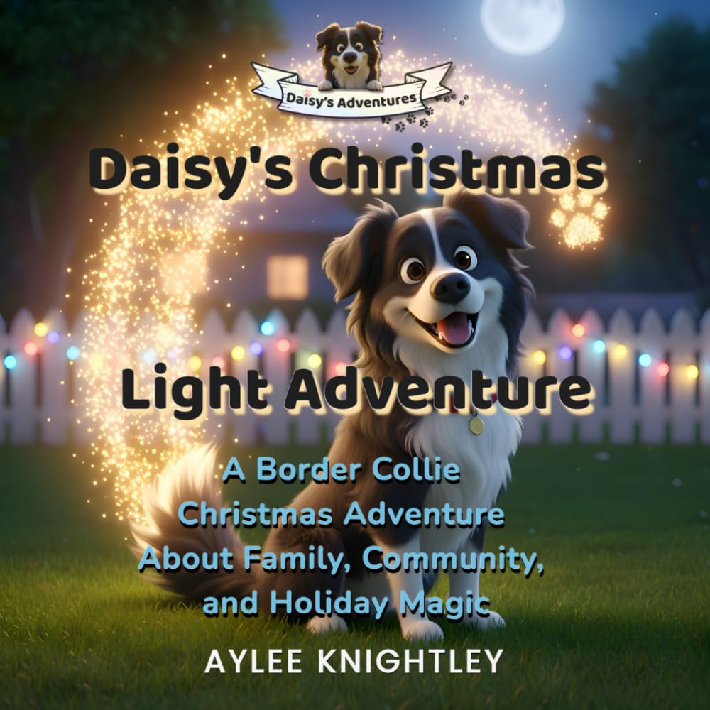 Daisy's Christmas Light Adventure: A Border Collie Christmas Adventure About Family, Community, and Holiday Magic (Daisy's Adventures)