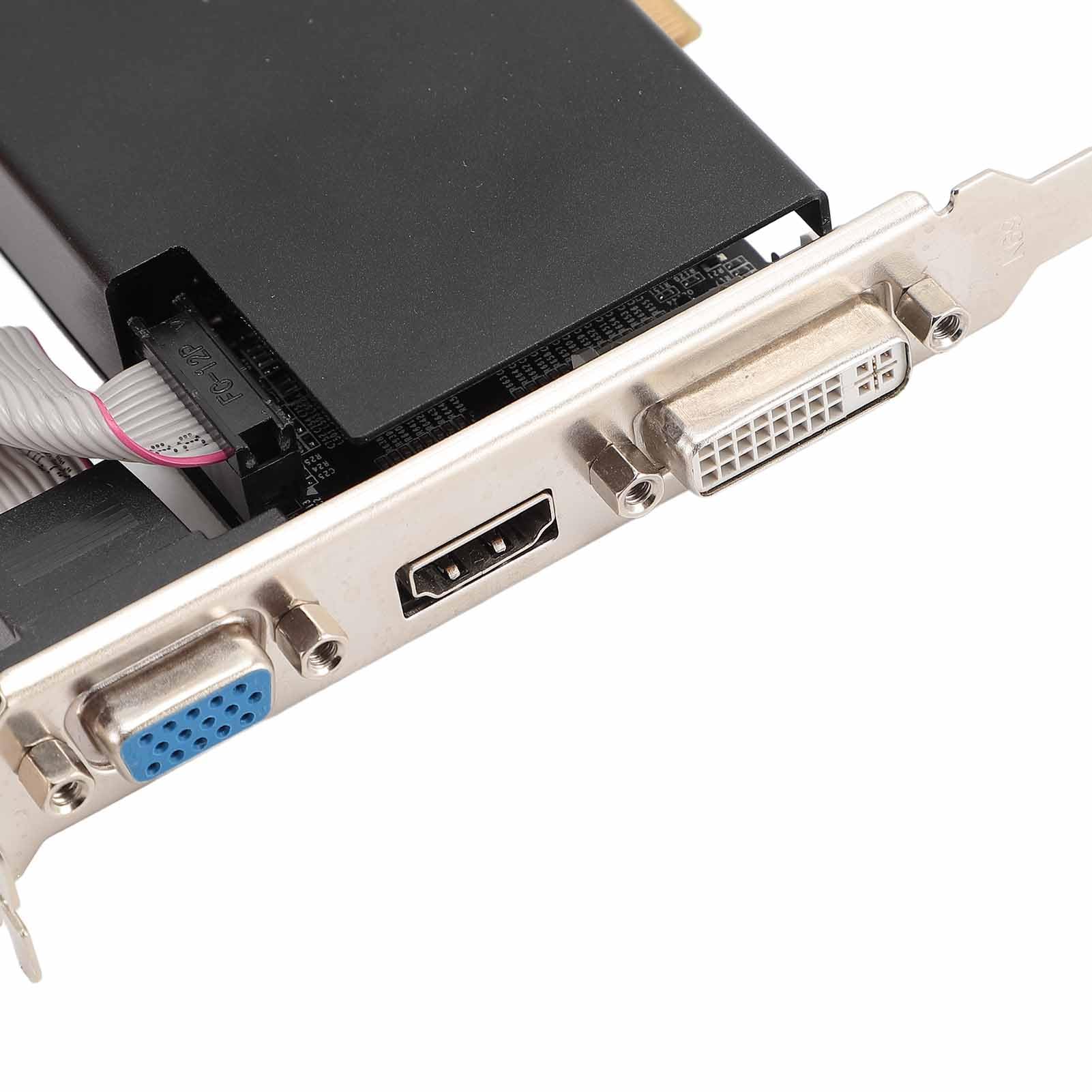Scheda Grafica Video da 4 GB a 128 Bit, PCI Express 3.0x16 Interfacce di Output Multimediale Compatibili con 11 10 8.1 8 7