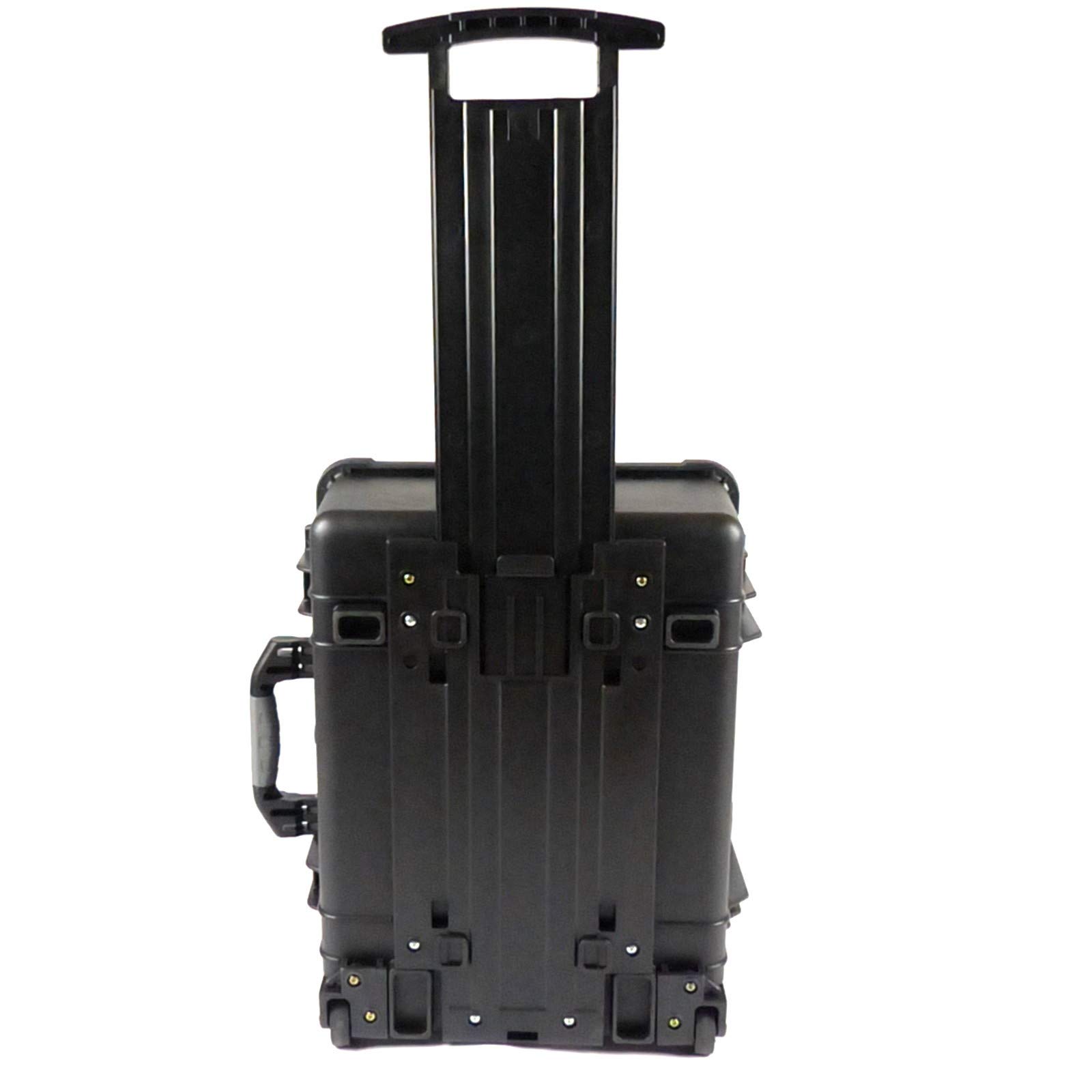 BUZE Trollykoffer Mobil 40 Liter Universalkoffer mit Schaum, Outdoor, Kamerakoffer, wetterfester, staubdichter Koffer Innenmaße: LxBxH: 517x392x229 mm