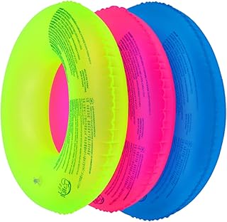 VANZACK 3 Peças Piscina Inflável Para Piscina Inflável Coletes Salva-Vidas Para Piscina Inflável Tubo De Piscina Infláveis Tubos De Natação Tubos De Piscina Infláveis Bóia Salva-Vidas