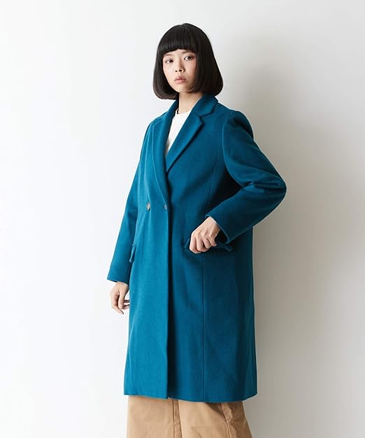 Amazon ふりふ ふりふテーラードコートアウター ウール チェスターコート レディース フリーサイズ ターコイズブルー コート ジャケット 通販 Amazon ふりふ ふりふテーラードコートアウター ウール チェスターコート レディース フリーサイズ ターコイズブルー コート ジャケット 通販