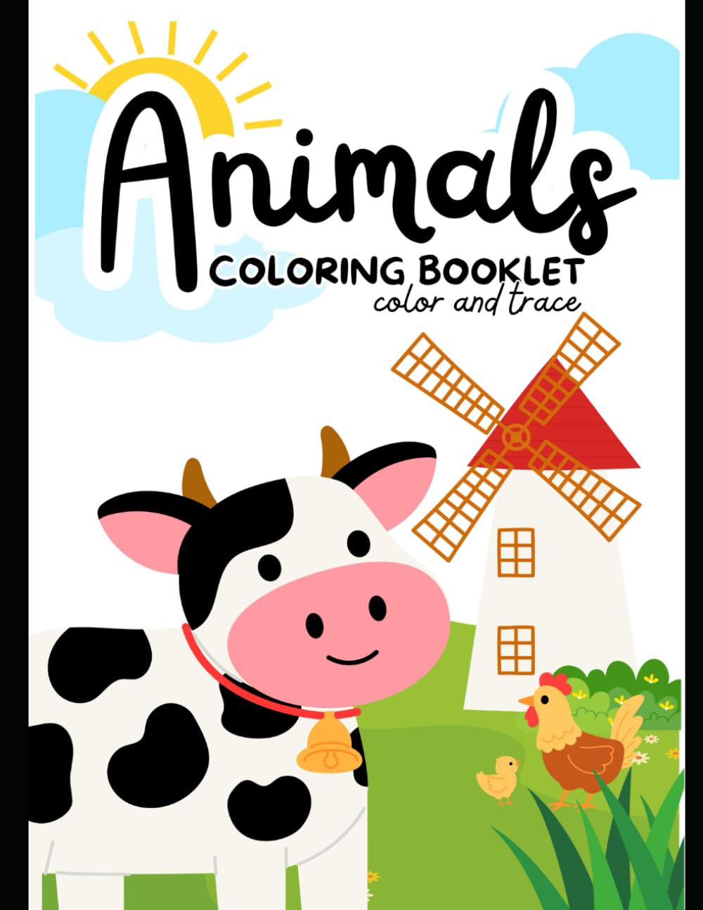 Animals Coloring Book for Kids: Big Pictures for Little Hands
