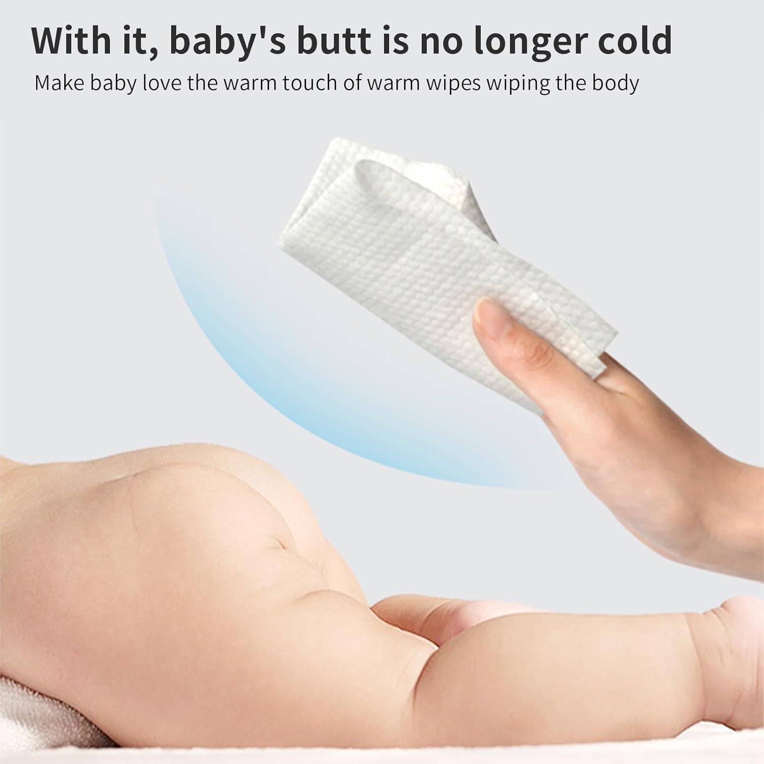 Baby Wipe Warmer, Smart Precise Temperature Control Large Capacity Evenly Heating with 24H Intelligent Constant Temperature, for Babies Diaper Warmer Wet Wipes Dispenser (Green)