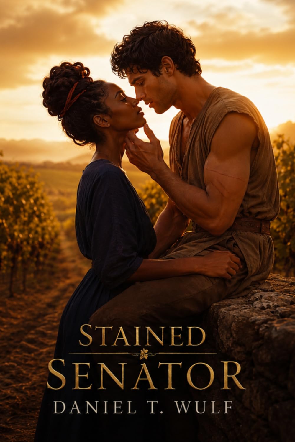 Stained Senator: BWWM Interracial Ancient Historical Romance (Hearts Of The Ancient World)