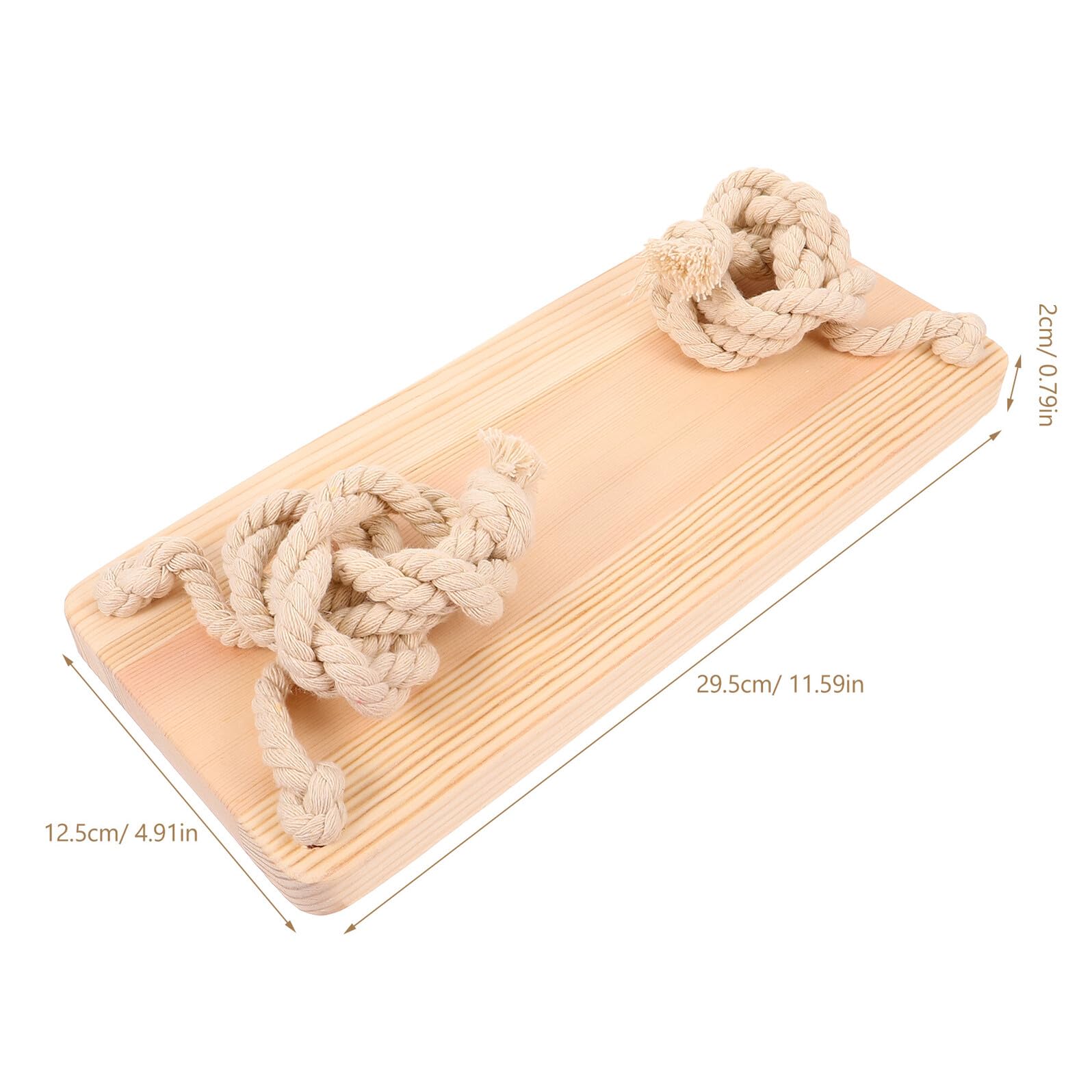 Balançoire en Bois pour Photographie Bébé Accessoire Photo Suspendu Naturel Chaise Balançoire Décorative Taille Moyenne Usage Studio et Shooting Créatif Accessoires de