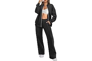 Comfy and Cozy Women's 2-Piece Lounge Set: The Perfect Jogging Suit for Relaxation