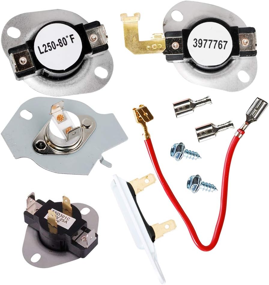 Lifetime 3387134 AND 3392519 DRYER CYCLING THERMOSTAT