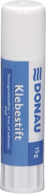 Klej w Sztyfcie DONAU 15g / Drobne Akcesoria Biurowe/Typ-Standard/Kolor-Biały/Rozmiar-15g