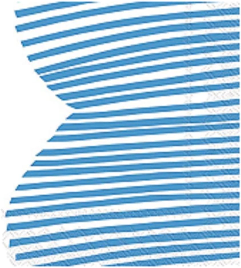 Paper Napkins Marimekko UIMARI light blue 20-Count 3-Ply Lunch Napkins 6.5 x 6.5 inches