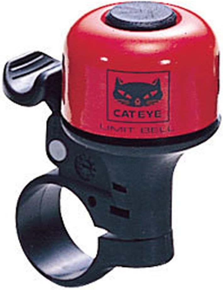 CATEYE Limit Bicycle Bell - Box of 12 - PB-800 (Red)