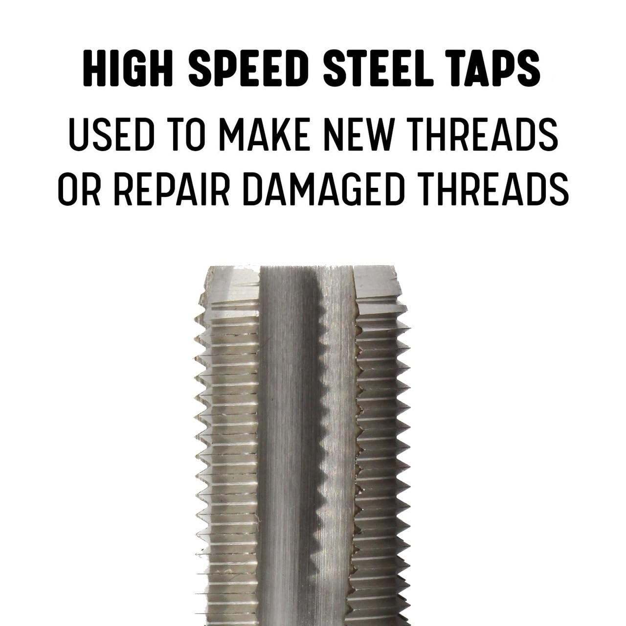 Drill America POU Series 3/4-Inch HSS NPS Tap (National Pipe Straight) and 15/16-Inch HSS Drill Bit Kit