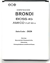 Audiosystem Battery for Bronddi Boss 4G / Bronddi Amico Flip 4G 4G+ Plus with Original Capacity 1500 mAh Replacement New