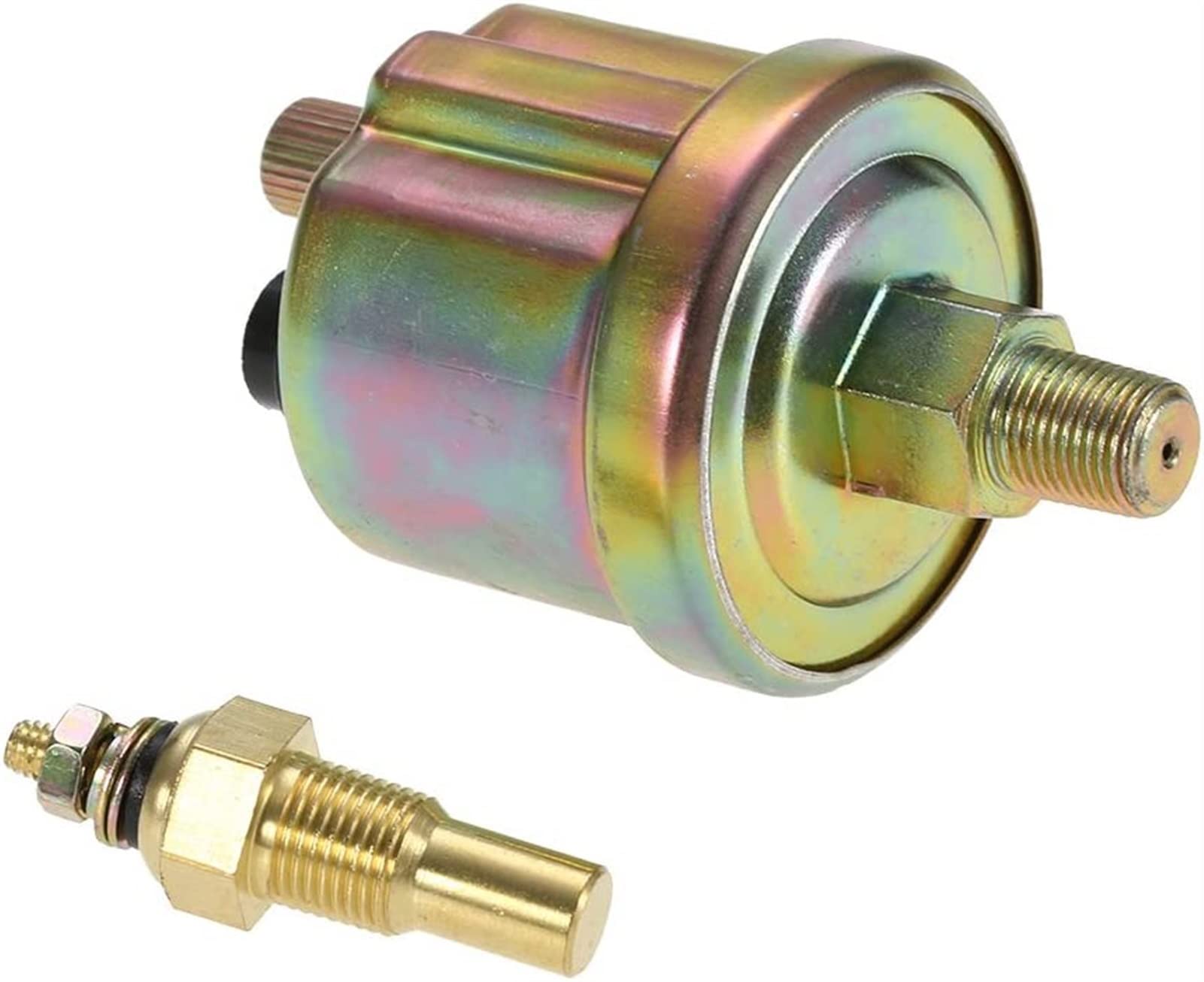 Ciśnienie oleju Fahrenheita Woda 52MM Oil Pressure Fahrenheit Water Temperature Gauge Voltmeter Chrome 3 In 1 Gauge Kit Car Motorcycle Meter