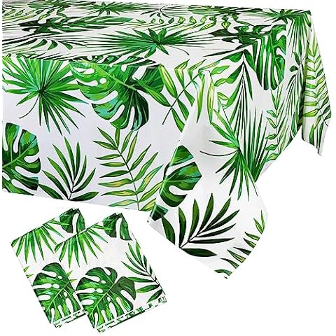 Hawaiian Luau Party Tablecloths for Decoration Cover