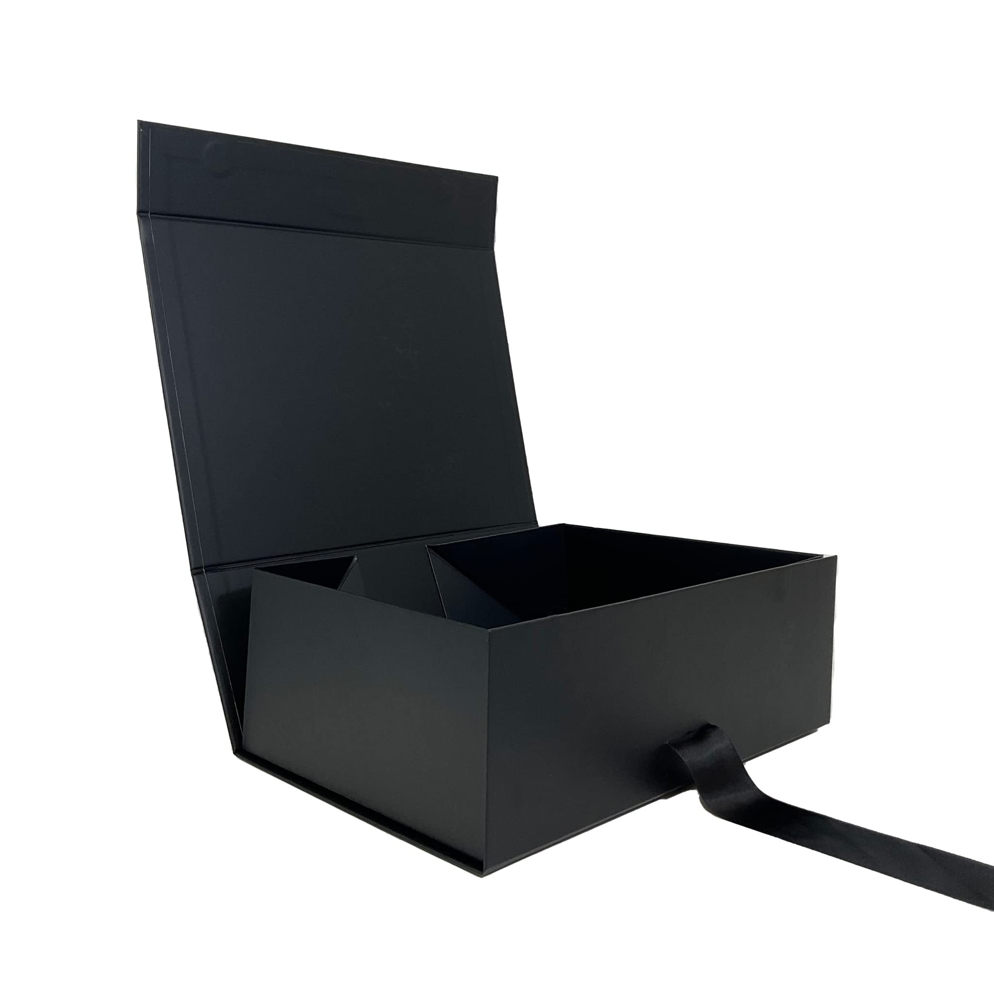 Amazon.com: PACK2PACK Luxury Foldable Gift Box with Fixed Ribbon