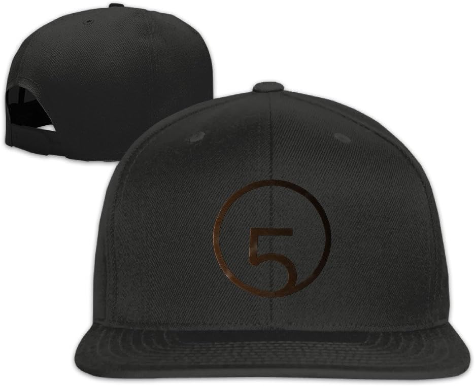 Fifth Harmony Logo Snapback Adjustable Hat One Size--Black