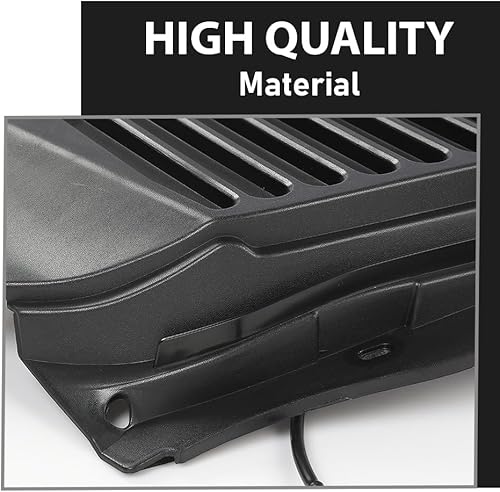 Miniatura 5 de PIT66 Panel de rejilla para cubierta de parabrisas, compatible con F250 F350 F450 F550 Super Duty 1999-2007Ford Excursion 2000-2005,