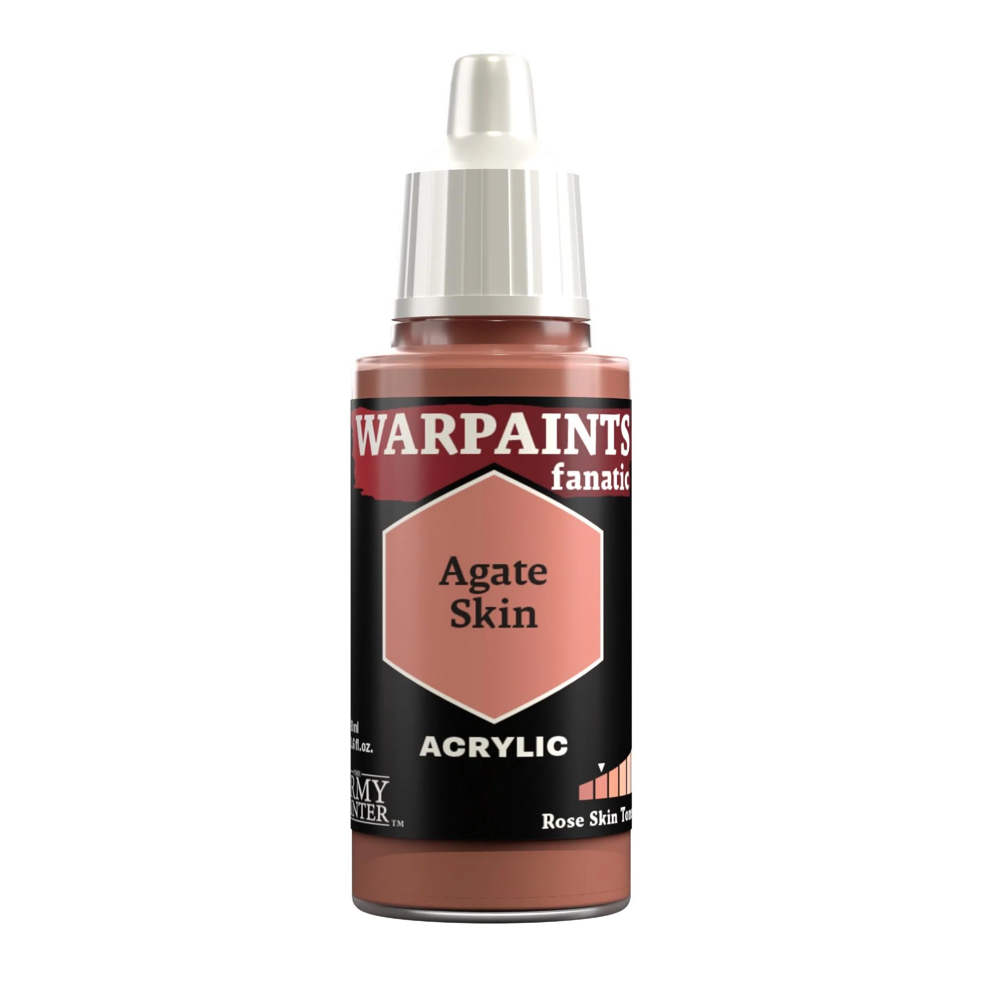 The Army Painter, Warpaints Fanatic Agate Skin Single Acrylics, Miniature Hobby Painting, Quality Paint for Miniature Wargaming