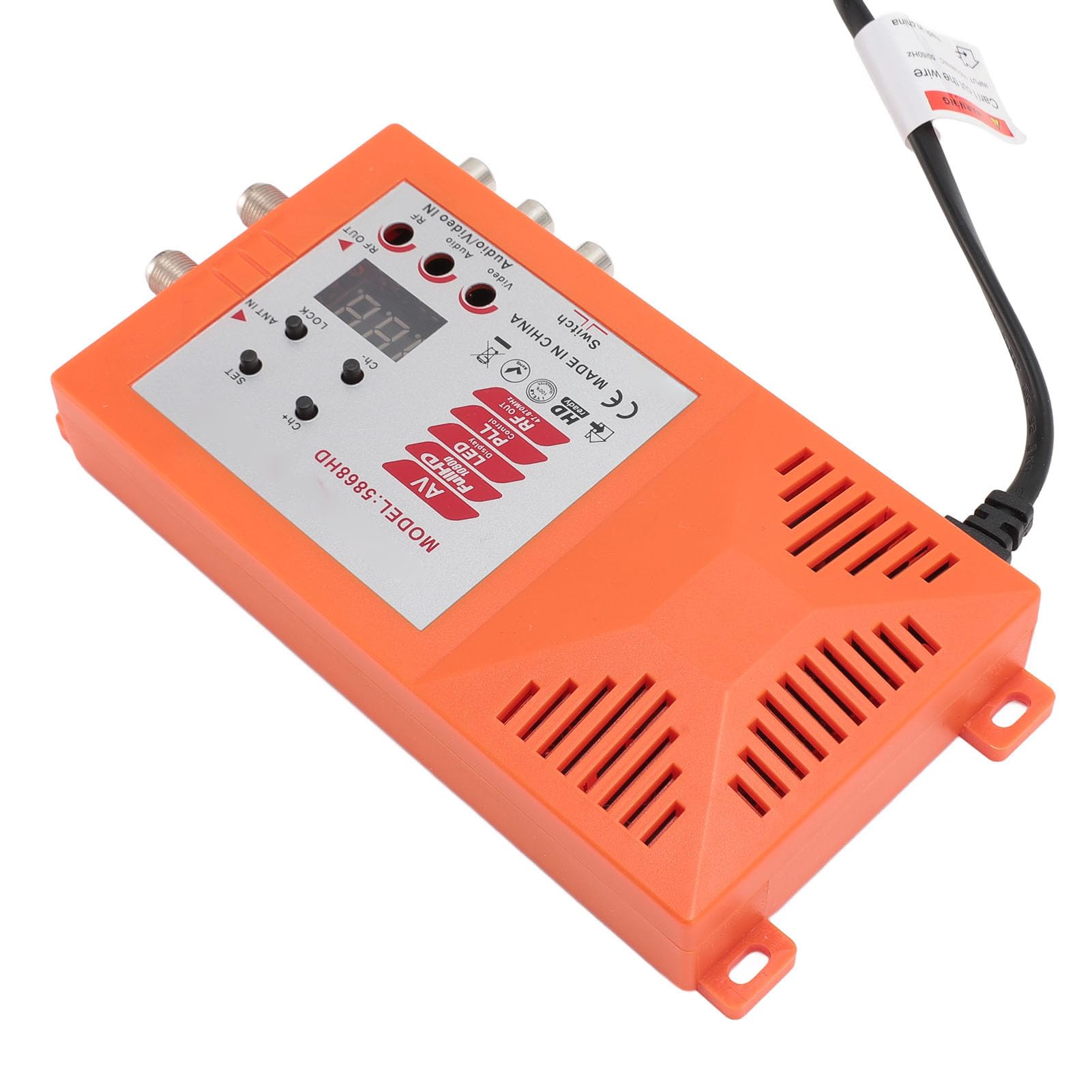 Modulatore Digitale AV/HDMI A RF VHF/UHF – Convertitore PAL/NTSC, Portatile, Plug-and-Play