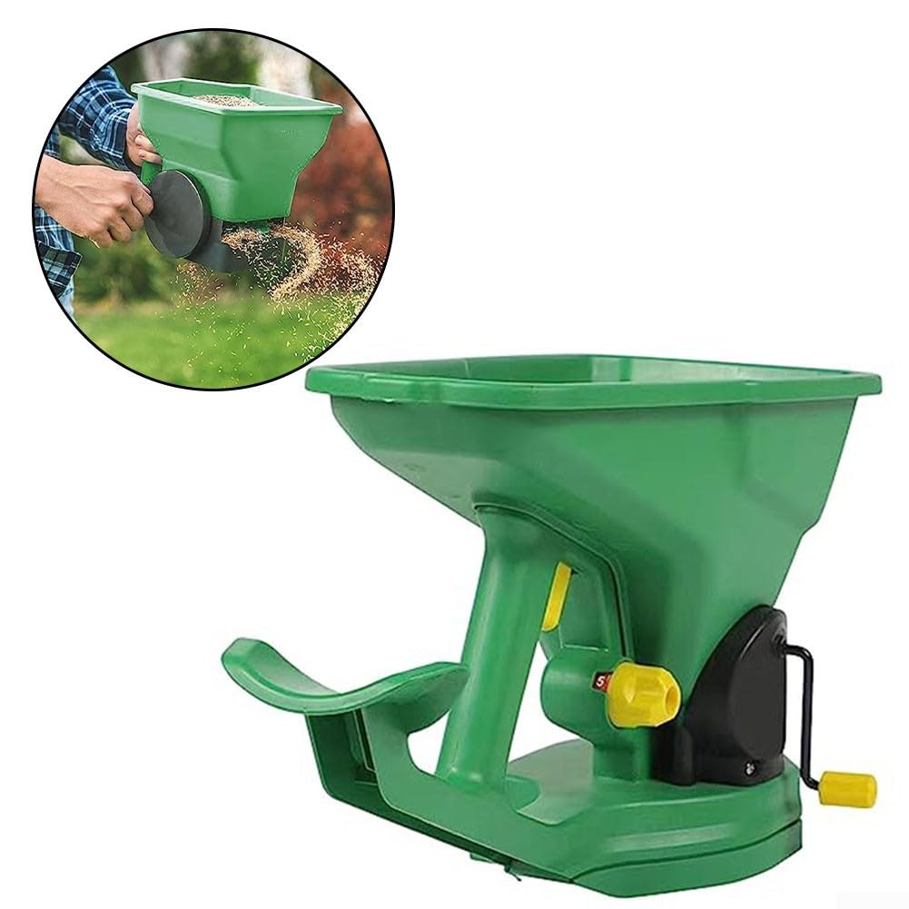 HpLive Épandeur manuel universel Épandeur portable pour l'horticulture Épandeur manuel pour engrais