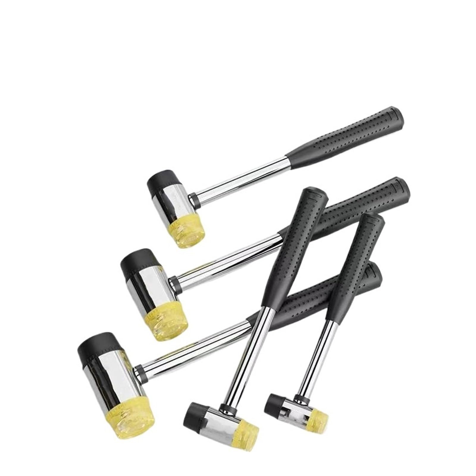1pc Rubber Mallet, Dual Head Soft Hammer, Insulated Detachable Handle for DIY & Home Tools,20/25/30/35/40mm(30mm)